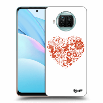 Picasee silikonový černý obal pro Xiaomi Mi 10T Lite - Big heart