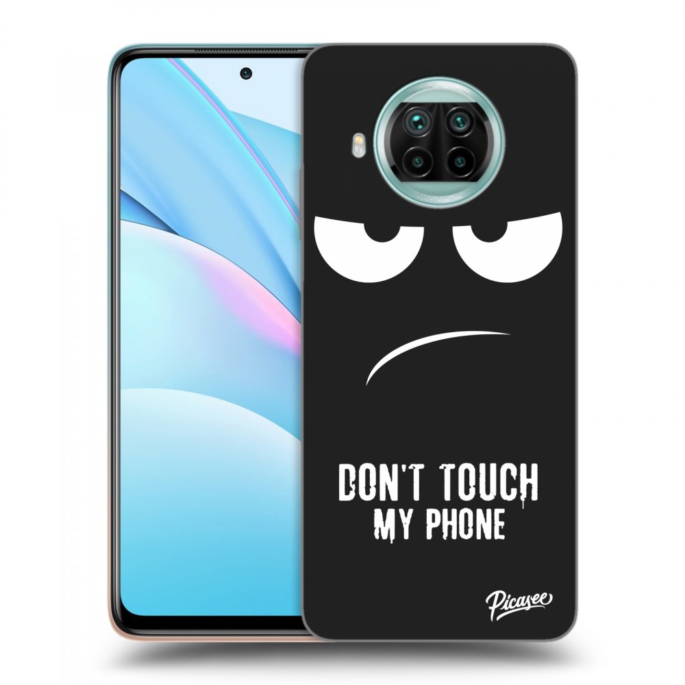 Picasee silikonový černý obal pro Xiaomi Mi 10T Lite - Don't Touch My Phone