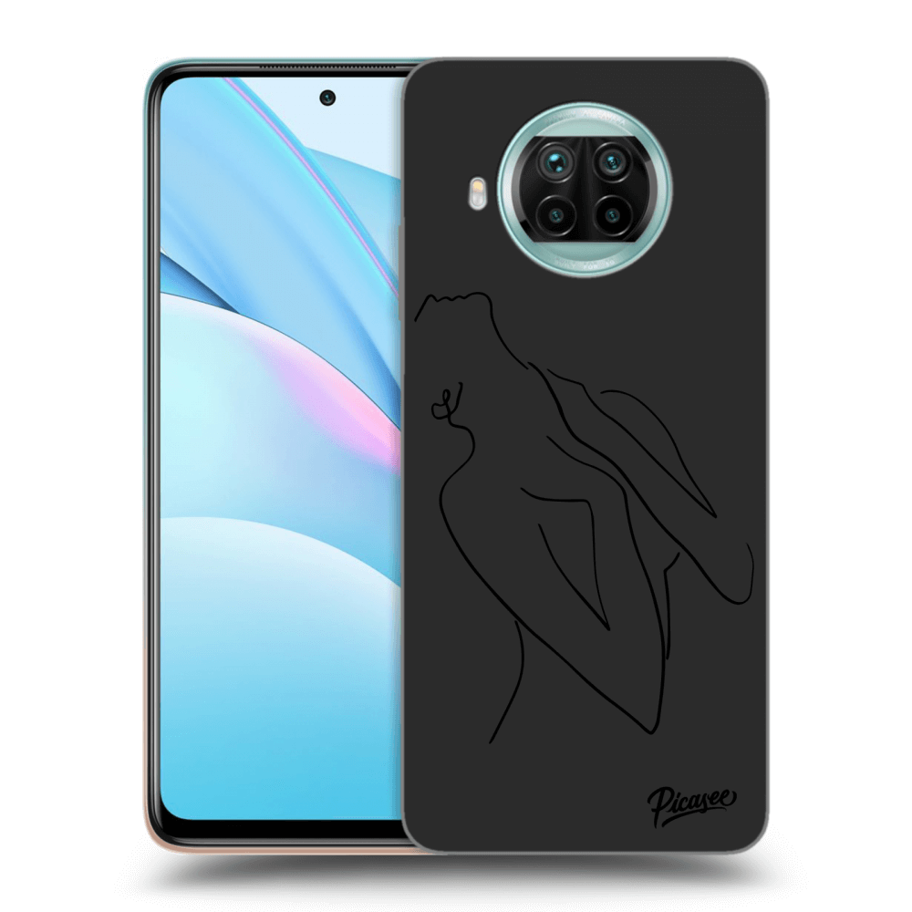 Picasee silikonový černý obal pro Xiaomi Mi 10T Lite - Sensual girl