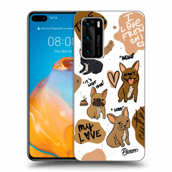 Obal pro Huawei P40 - Frenchies