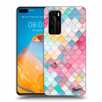 Obal pro Huawei P40 - Barevná střecha