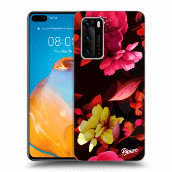 Obal pro Huawei P40 - Dark Peonny