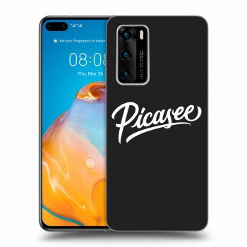 Picasee silikonový černý obal pro Huawei P40 - Picasee - White