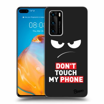 Obal pro Huawei P40 - Angry Eyes - Transparent