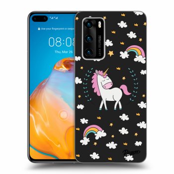 Obal pro Huawei P40 - Unicorn star heaven