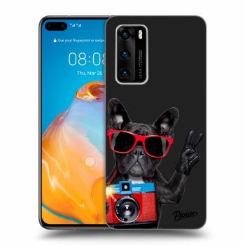 Obal pro Huawei P40 - French Bulldog