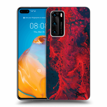 Obal pro Huawei P40 - Organic red