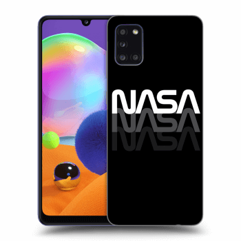 Picasee silikonový černý obal pro Samsung Galaxy A31 A315F - NASA Triple