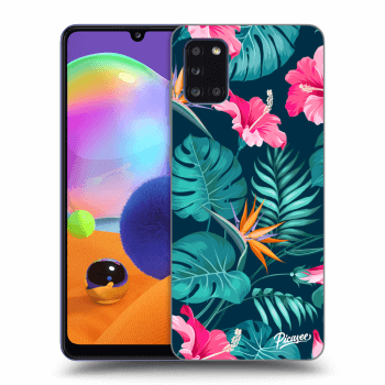 Obal pro Samsung Galaxy A31 A315F - Pink Monstera