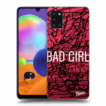 Picasee silikonový černý obal pro Samsung Galaxy A31 A315F - Bad girl