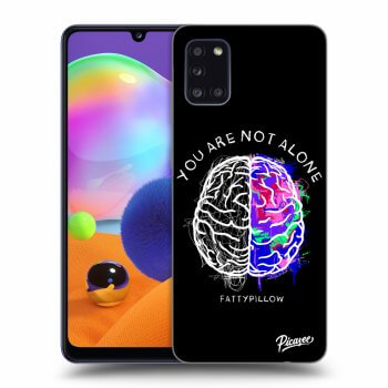 Obal pro Samsung Galaxy A31 A315F - Brain - White