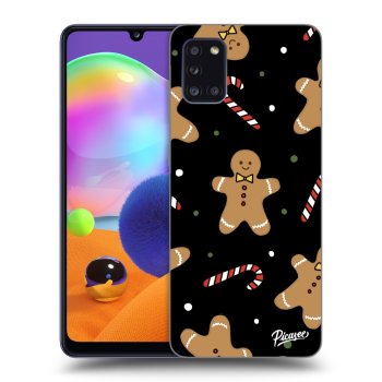 Picasee silikonový černý obal pro Samsung Galaxy A31 A315F - Gingerbread