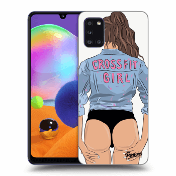 Obal pro Samsung Galaxy A31 A315F - Crossfit girl - nickynellow