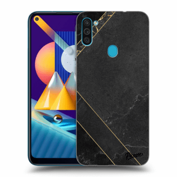 Obal pro Samsung Galaxy M11 - Black tile