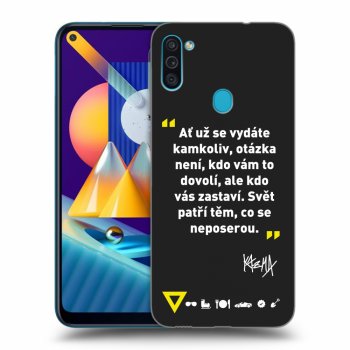 Obal pro Samsung Galaxy M11 - Kazma - SVĚT PATŘÍ TĚM, CO SE NEPOSEROU