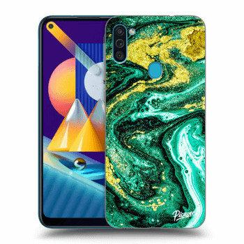 Obal pro Samsung Galaxy M11 - Green Gold