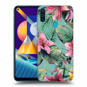 Picasee silikonový průhledný obal pro Samsung Galaxy M11 - Hawaii