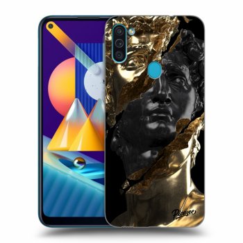 Obal pro Samsung Galaxy M11 - Gold - Black