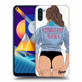 Obal pro Samsung Galaxy M11 - Crossfit girl - nickynellow
