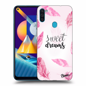 Picasee silikonový průhledný obal pro Samsung Galaxy M11 - Sweet dreams