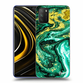 Obal pro Xiaomi Poco M3 - Green Gold