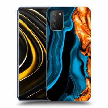 Obal pro Xiaomi Poco M3 - Gold blue