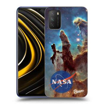 Picasee silikonový černý obal pro Xiaomi Poco M3 - Eagle Nebula