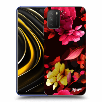 Obal pro Xiaomi Poco M3 - Dark Peonny