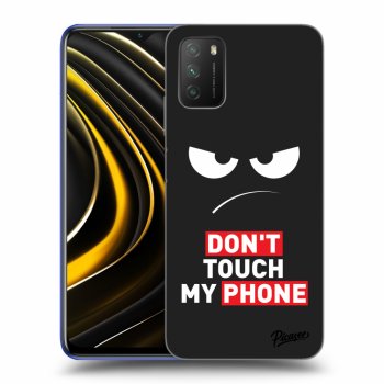 Obal pro Xiaomi Poco M3 - Angry Eyes - Transparent