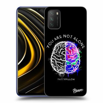 Obal pro Xiaomi Poco M3 - Brain - White