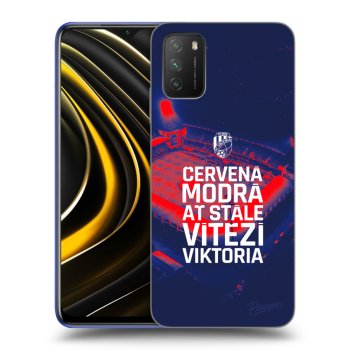 Picasee silikonový černý obal pro Xiaomi Poco M3 - FC Viktoria Plzeň E
