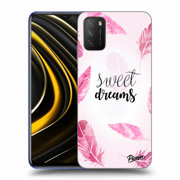 Picasee silikonový průhledný obal pro Xiaomi Poco M3 - Sweet dreams