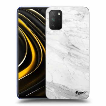 Obal pro Xiaomi Poco M3 - White marble