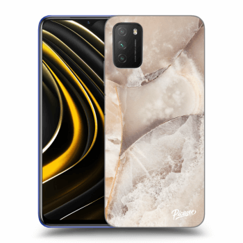 Obal pro Xiaomi Poco M3 - Cream marble