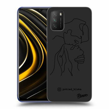 Picasee silikonový černý obal pro Xiaomi Poco M3 - Forehead kiss