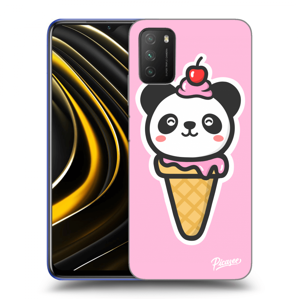 Picasee ULTIMATE CASE pro Xiaomi Poco M3 - Ice Cream Panda