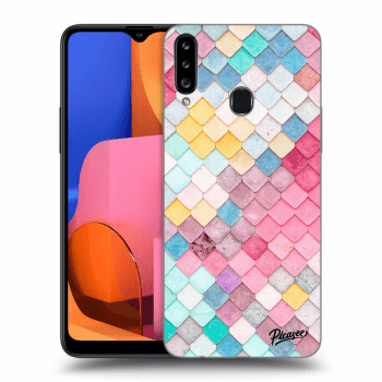 Obal pro Samsung Galaxy A20s - Barevná střecha