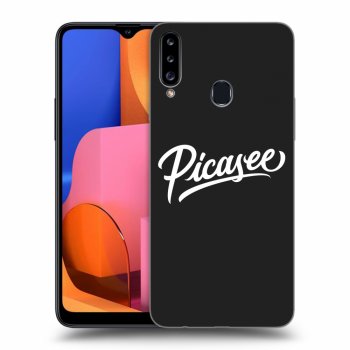 Picasee silikonový černý obal pro Samsung Galaxy A20s - Picasee - White