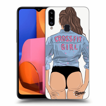 Obal pro Samsung Galaxy A20s - Crossfit girl - nickynellow