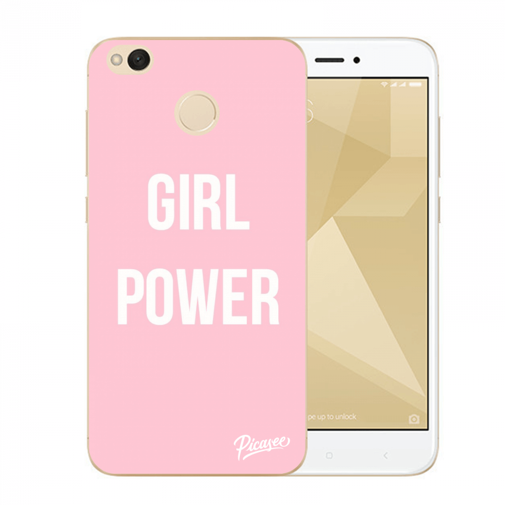 Picasee plastový průhledný obal pro Xiaomi Redmi 4X Global - Girl power