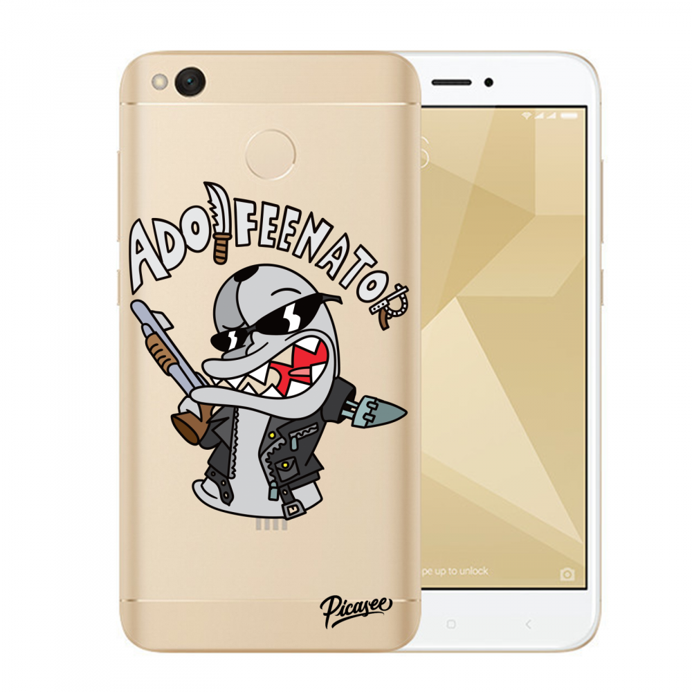 Picasee plastový průhledný obal pro Xiaomi Redmi 4X Global - Adolfeenator