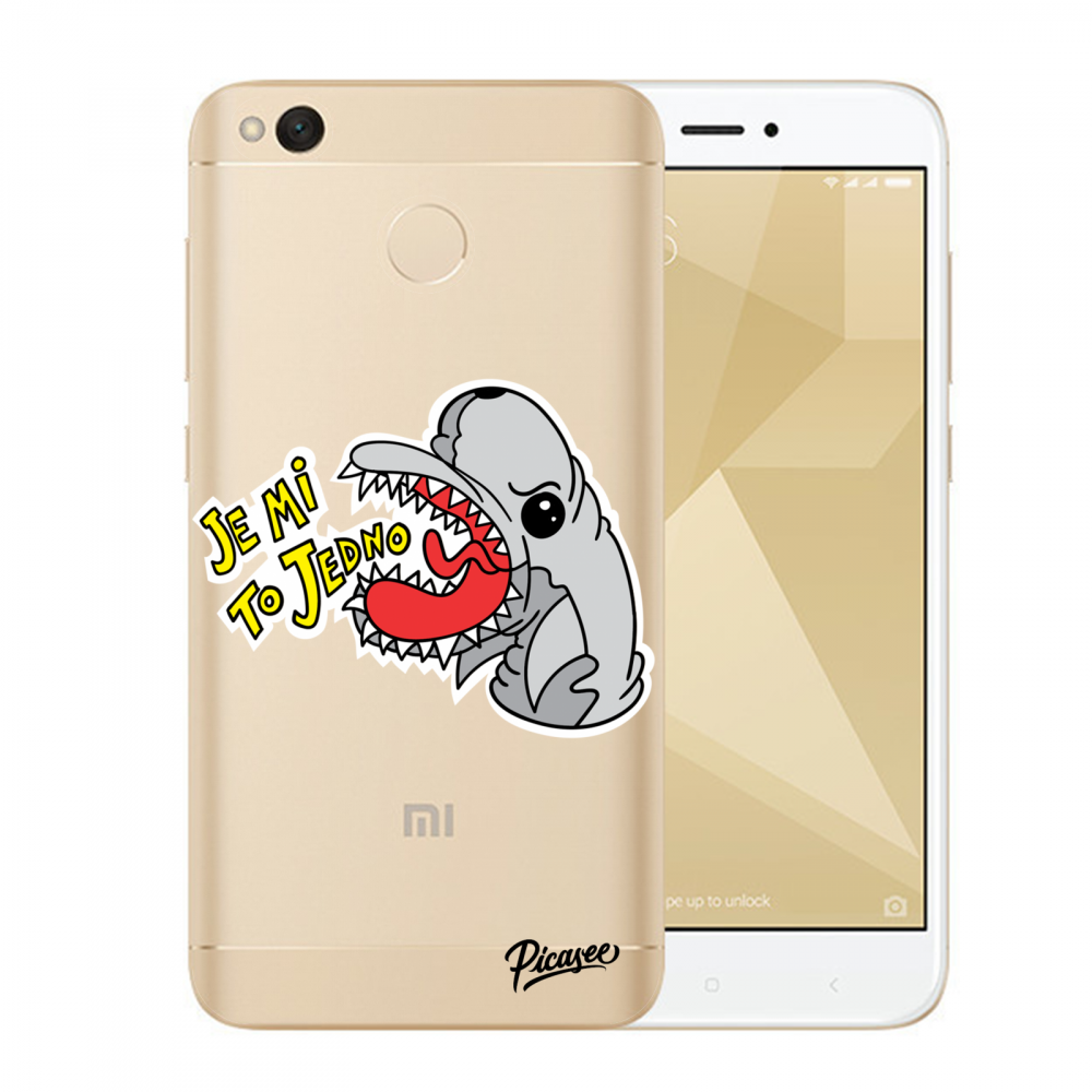 Picasee plastový průhledný obal pro Xiaomi Redmi 4X Global - Je mi to jedno