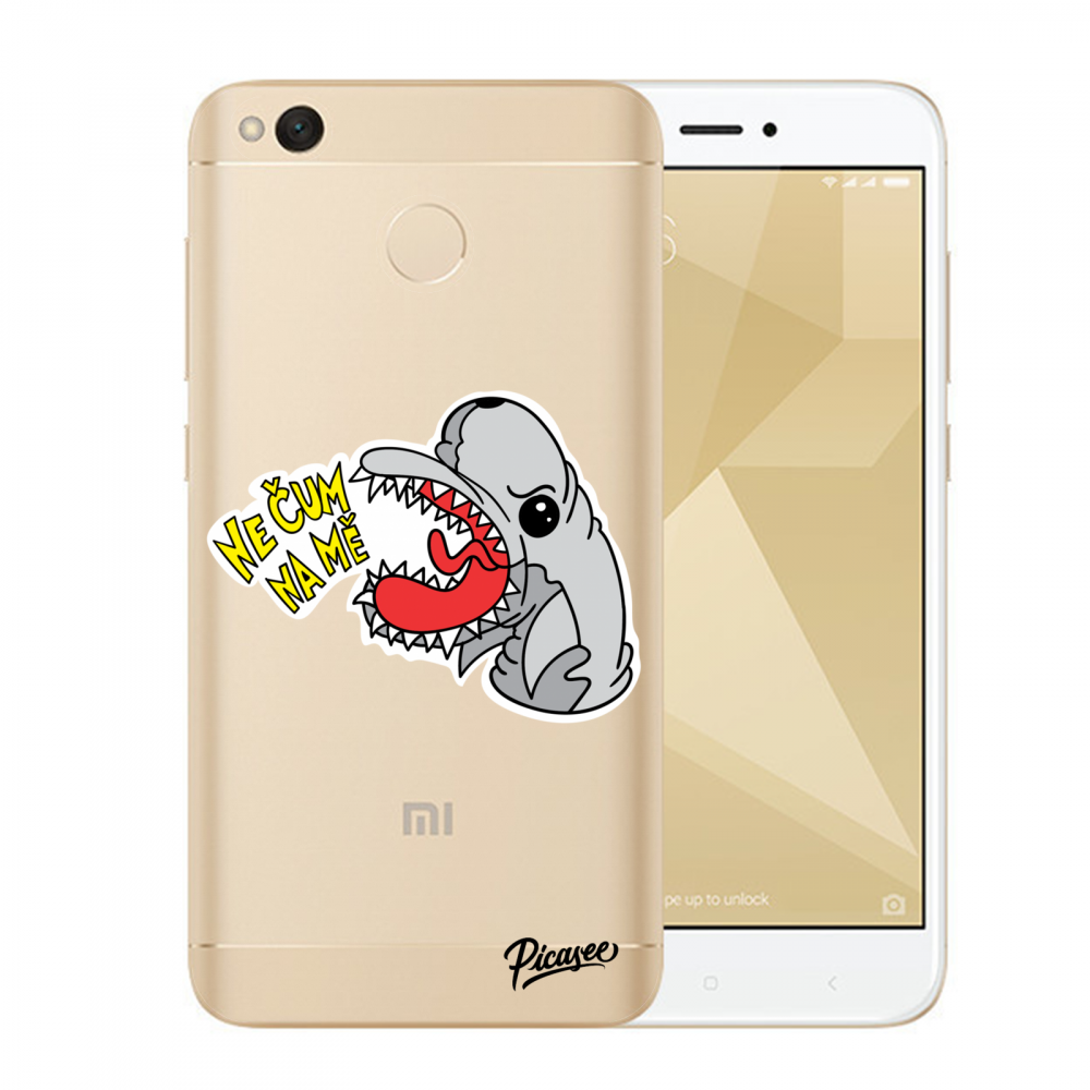 Picasee silikonový průhledný obal pro Xiaomi Redmi 4X Global - Nečum na mě 2
