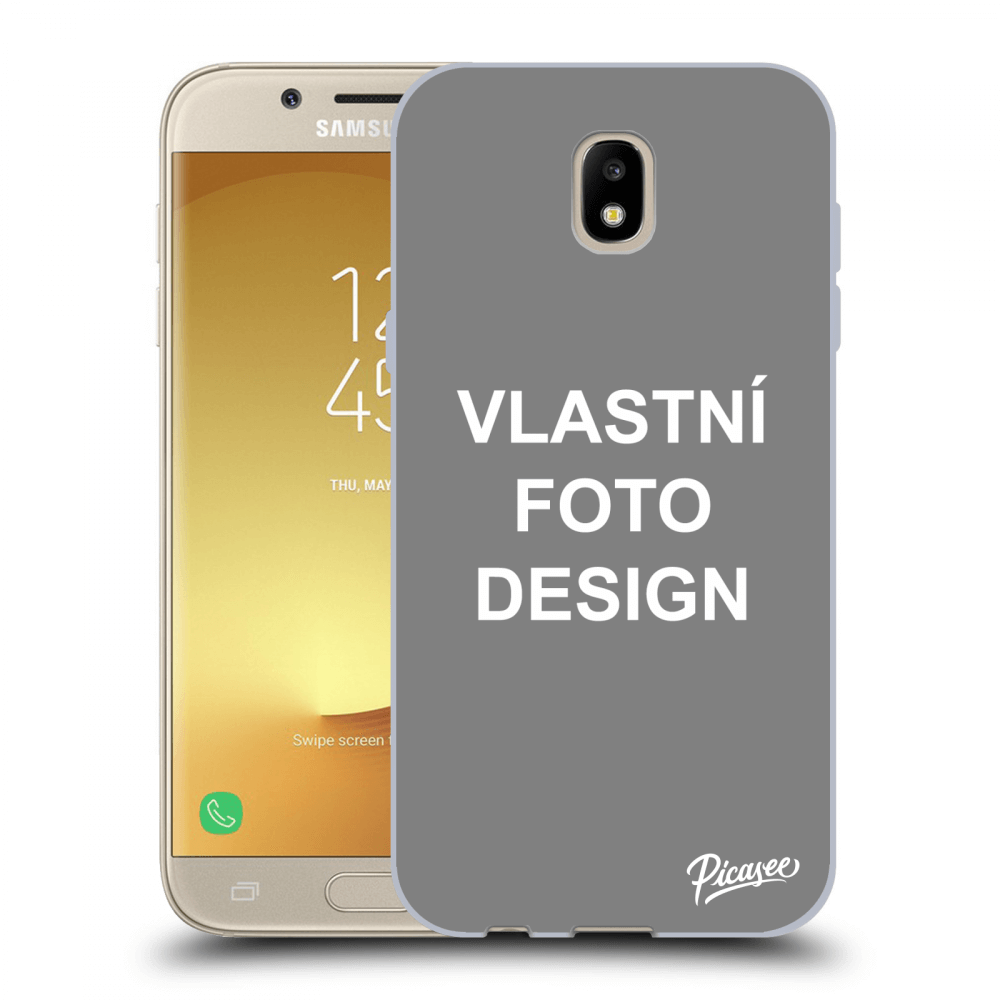 Picasee silikonový průhledný obal pro Samsung Galaxy J5 2017 J530F - Vlastní fotka/motiv
