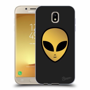 Picasee silikonový černý obal pro Samsung Galaxy J5 2017 J530F - Earth - Alien