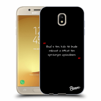 Obal pro Samsung Galaxy J5 2017 J530F - Správná láska Bílá