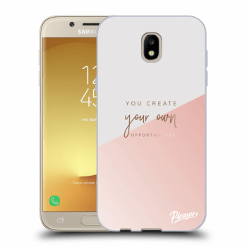 Picasee silikonový průhledný obal pro Samsung Galaxy J5 2017 J530F - You create your own opportunities