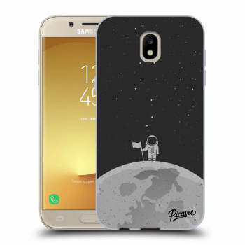 Picasee silikonový průhledný obal pro Samsung Galaxy J5 2017 J530F - Astronaut