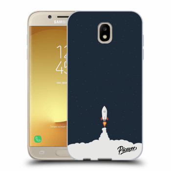 Picasee silikonový průhledný obal pro Samsung Galaxy J5 2017 J530F - Astronaut 2