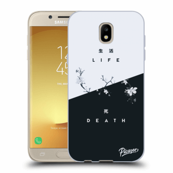 Picasee silikonový průhledný obal pro Samsung Galaxy J5 2017 J530F - Life - Death
